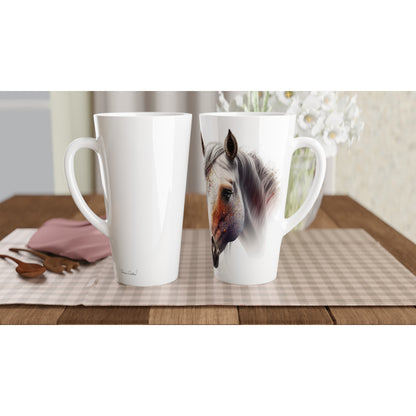 Shiny and Peaceful Fantasy Horse - 17oz Ceramic Mug