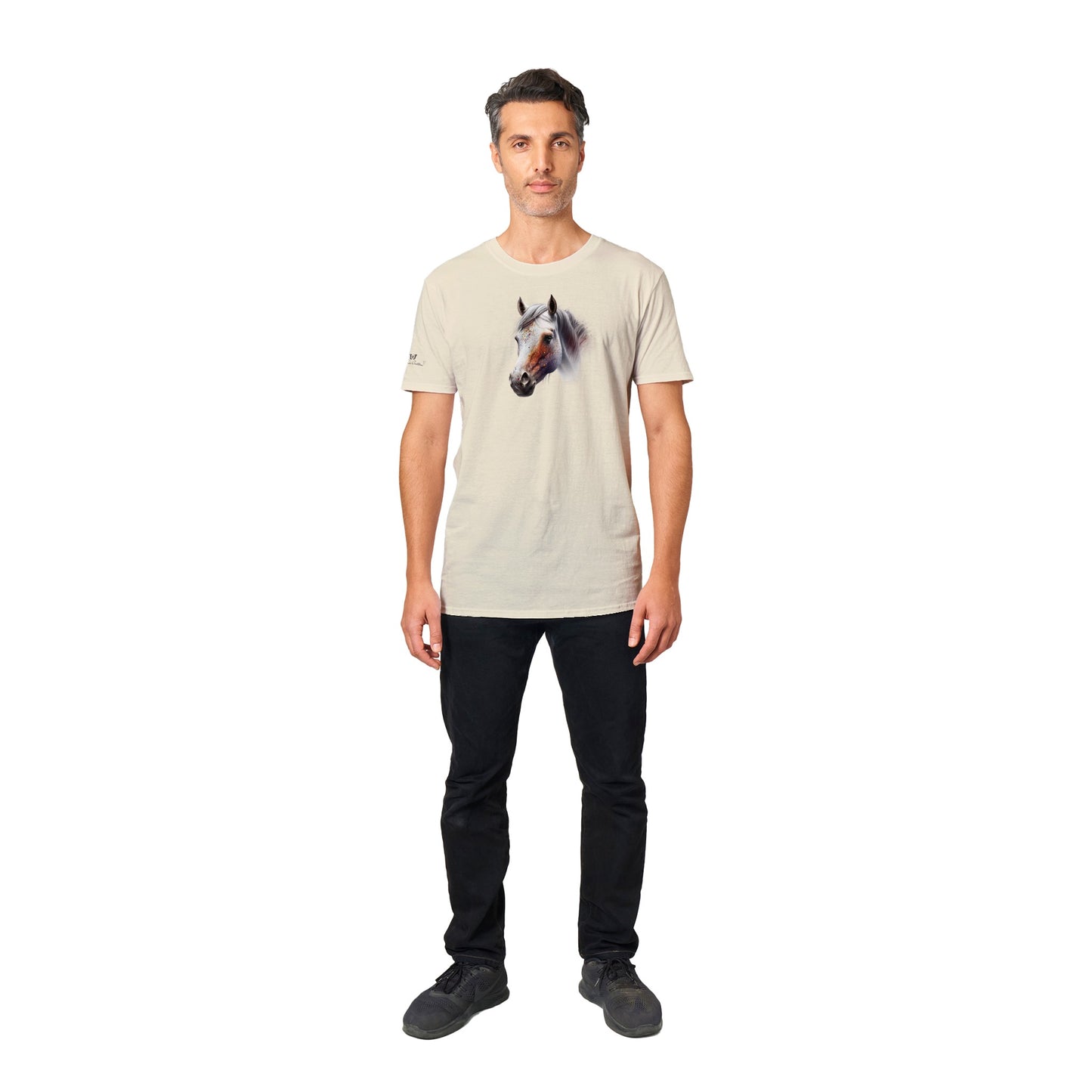 Shiny and Peaceful Fantasy Horse - Unisex Crewneck T-shirt
