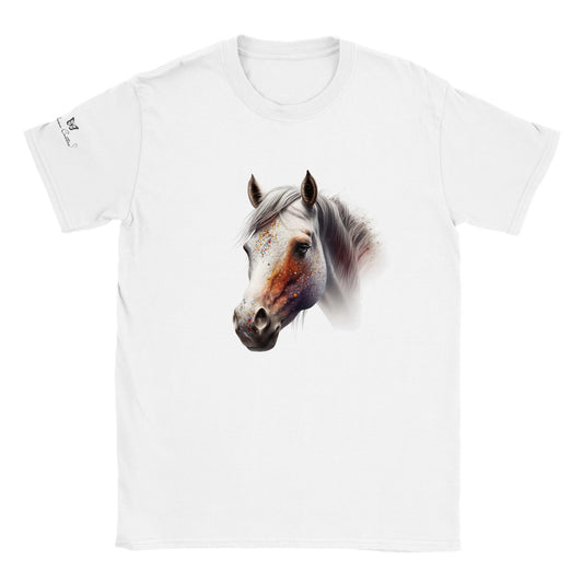 Shiny and Peaceful Fantasy Horse - Unisex Crewneck T-shirt