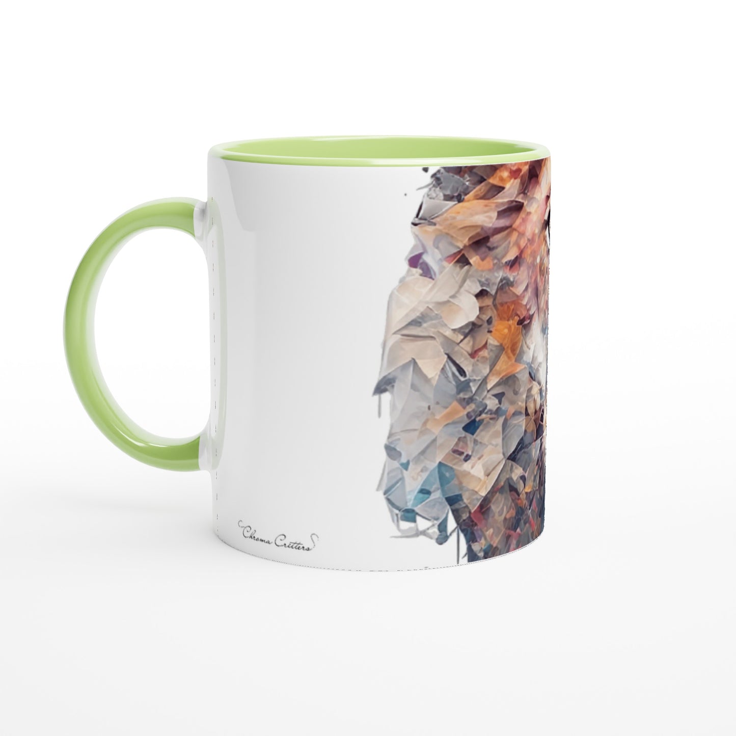 Lion - 11oz Ceramic Mug with Color Inside