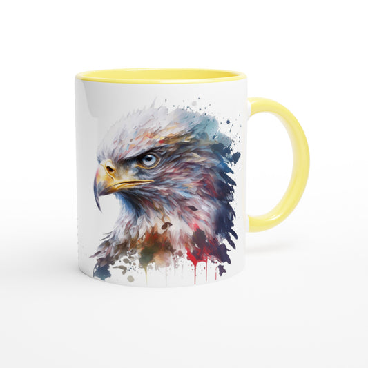 Eagle - 11oz Ceramic Mug with Color Inside